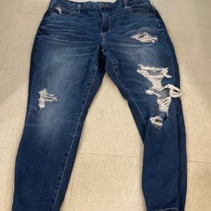 american eagle dream jean in a size 16 short